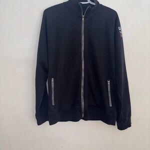 Colorado Men’s Black Zip Jacket Athletic Track Jacket